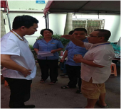 乡厨合作社的现场照片